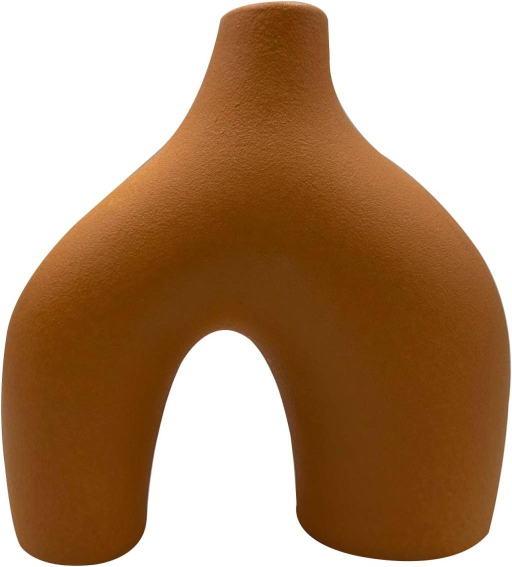 vaso-ceramica Vaso de cerâmica terracota