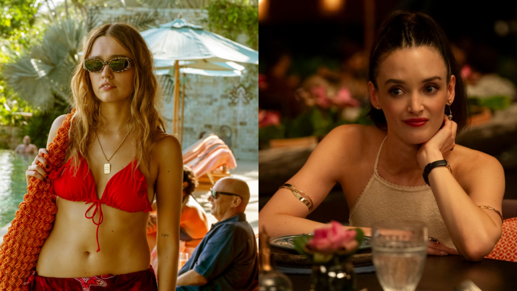 As atrizes Aimme Lou Wood e Charlotte Le Bon ficaram amigas no primeiro episódio dessa temporada