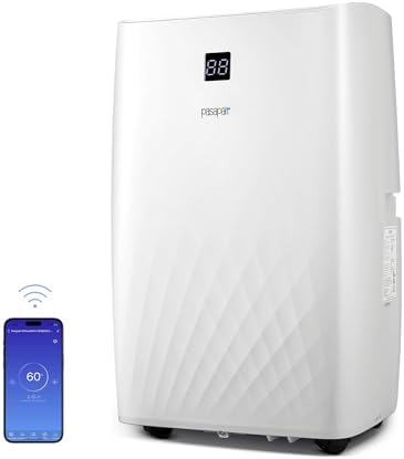 ar-condicionado-pasapair (1) Ar condicionado portátil ativado por voz – pasapair 12000 BTU AC portátil para sala com aplicativo - Unidade CA 4 em 1 com kit de balanço automático e janela incluído