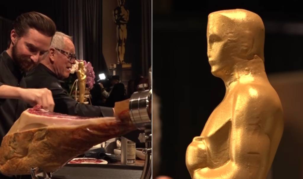 Estatueta do Oscar feita com salmão defumado também estará disponível no jantar pós-cerimônia