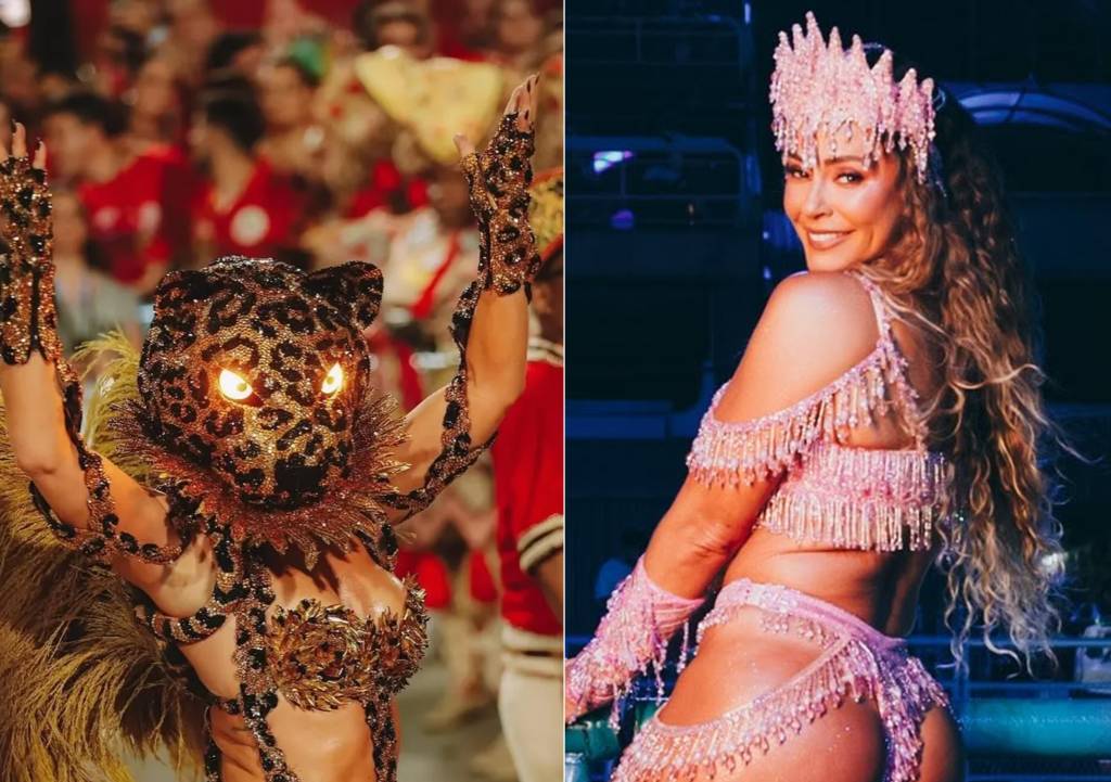 De onça à Cleópatra: 3 vezes em que Paolla Oliveira lacrou na Sapucaí