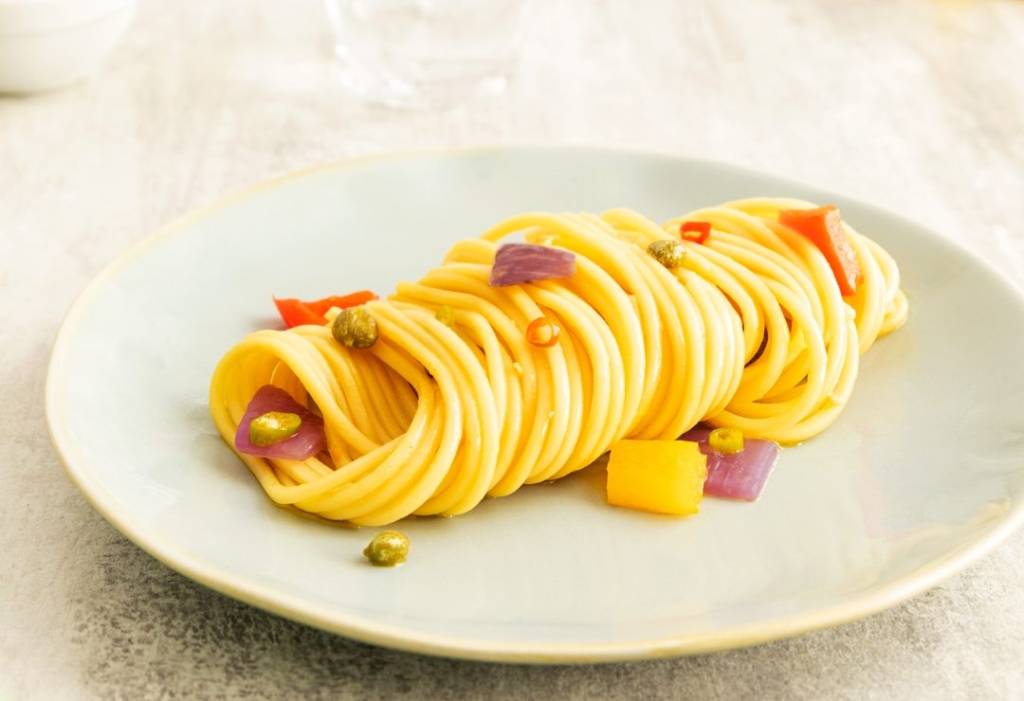 Spaghettoni de vegetais