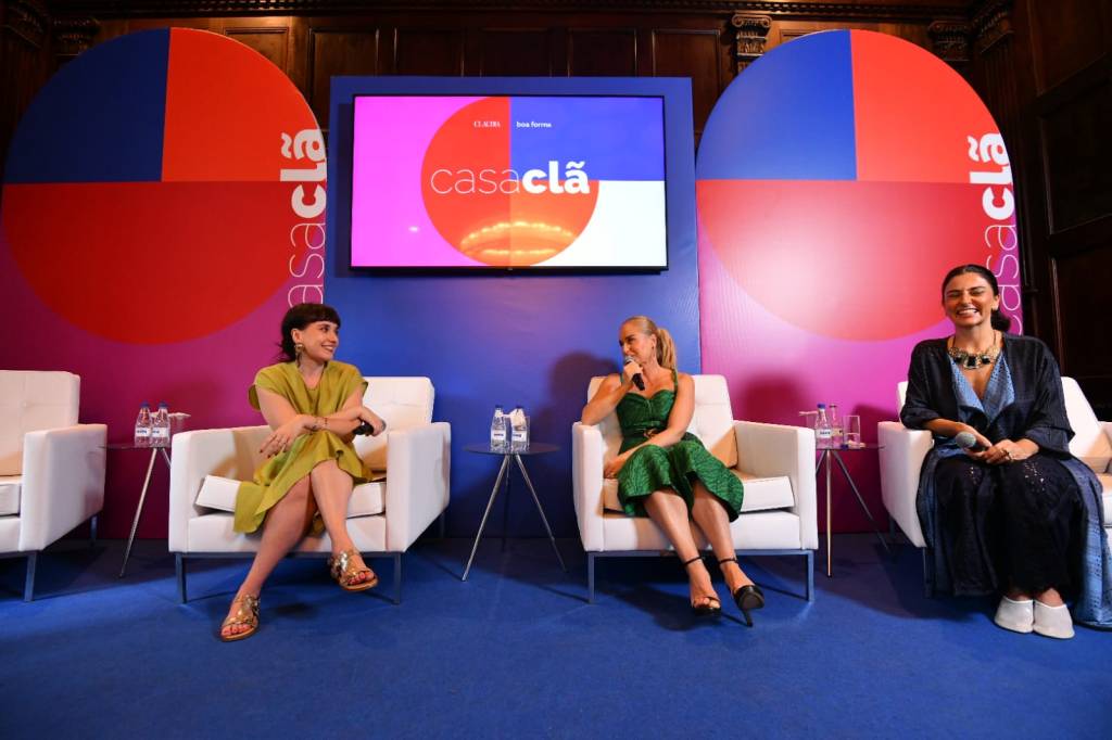 Na Casa Clã 2025, Angélica e Alice Ferraz discutem sobre o bem-estar das mulheres