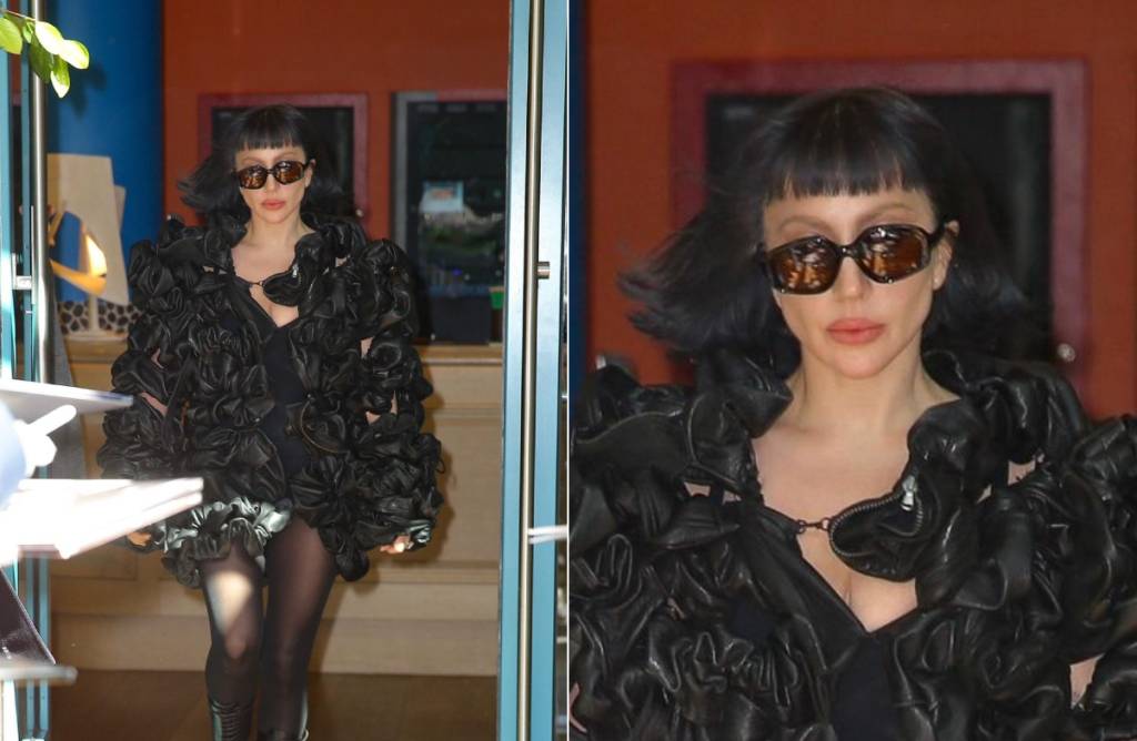 Lady Gaga aparece com óculos de sol de marca brasileira