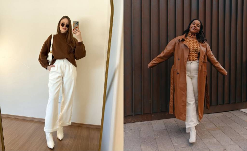 Bota branca está em alta! 5 formas nada óbvias de usar o modelo