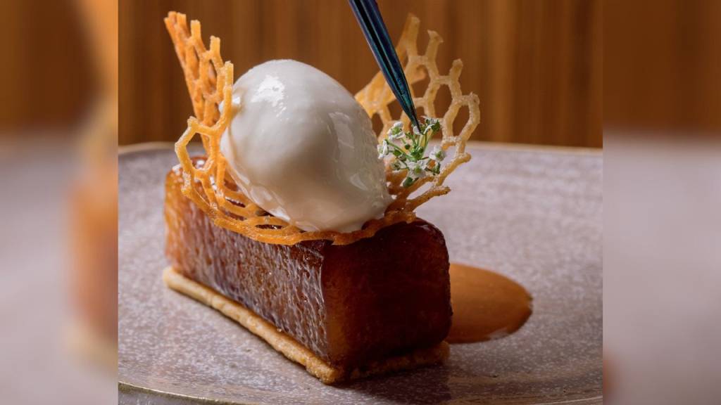 Fuji Tarte, torta de maçã com especiarias brasileiras