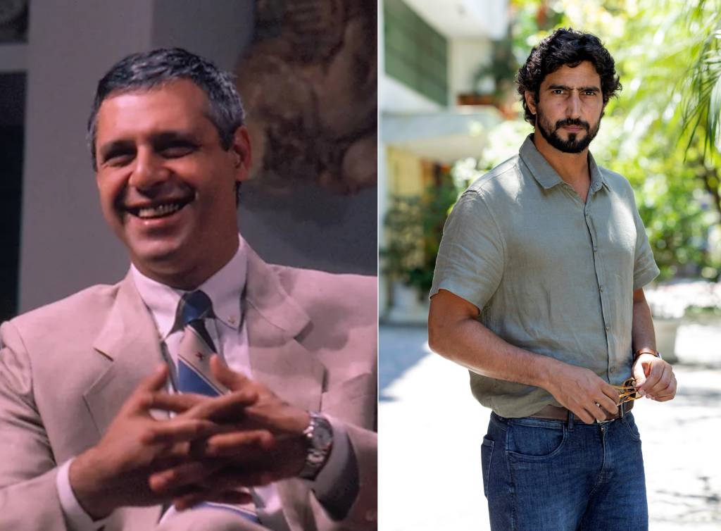 Antônio Fagundes e Renato Góes já tem algo em comum na carreira: viver Ivan em 