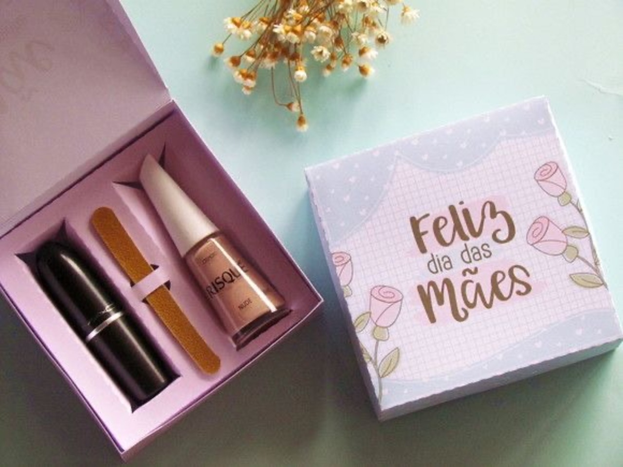 Esta pode ser a lembrancinha perfeita para mães vaidosas.
