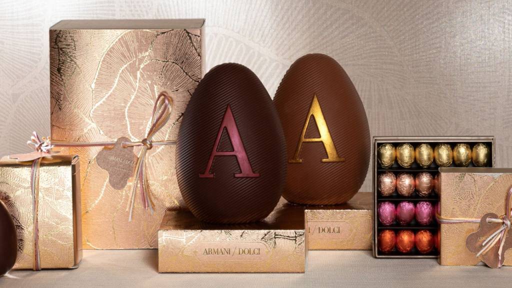 Páscoa de luxo: descubra os sabores refinados dos ovos da Armani/Dolci