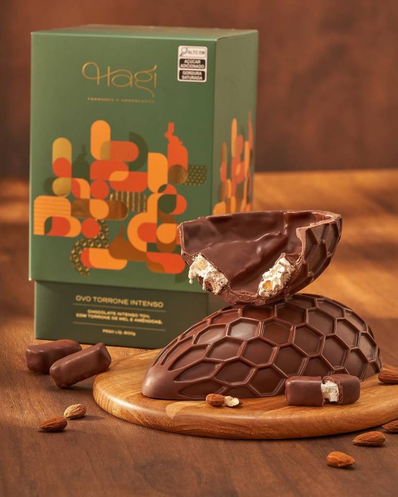 Ovo de Páscoa Torrone Intenso, da Hagi