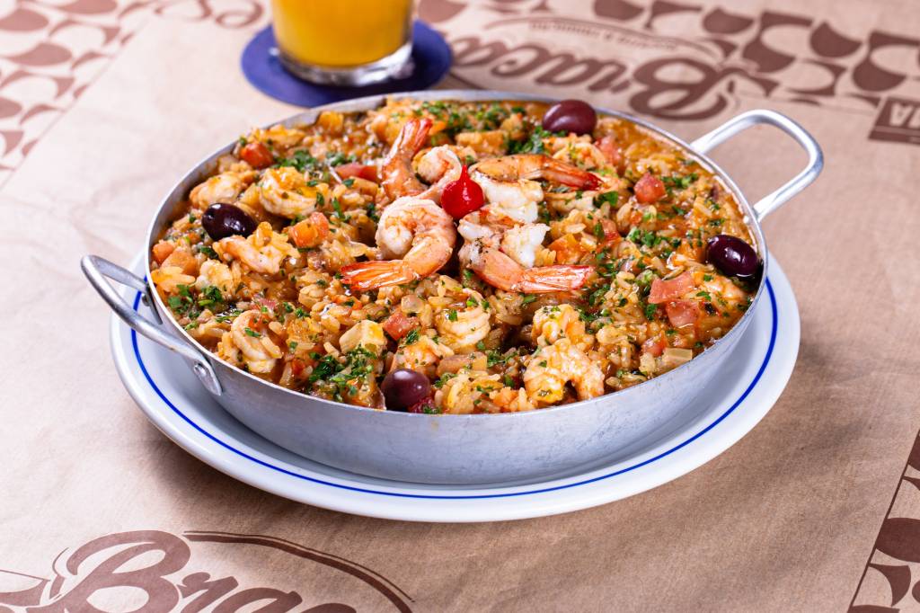 Arroz Caldoso de Camarão