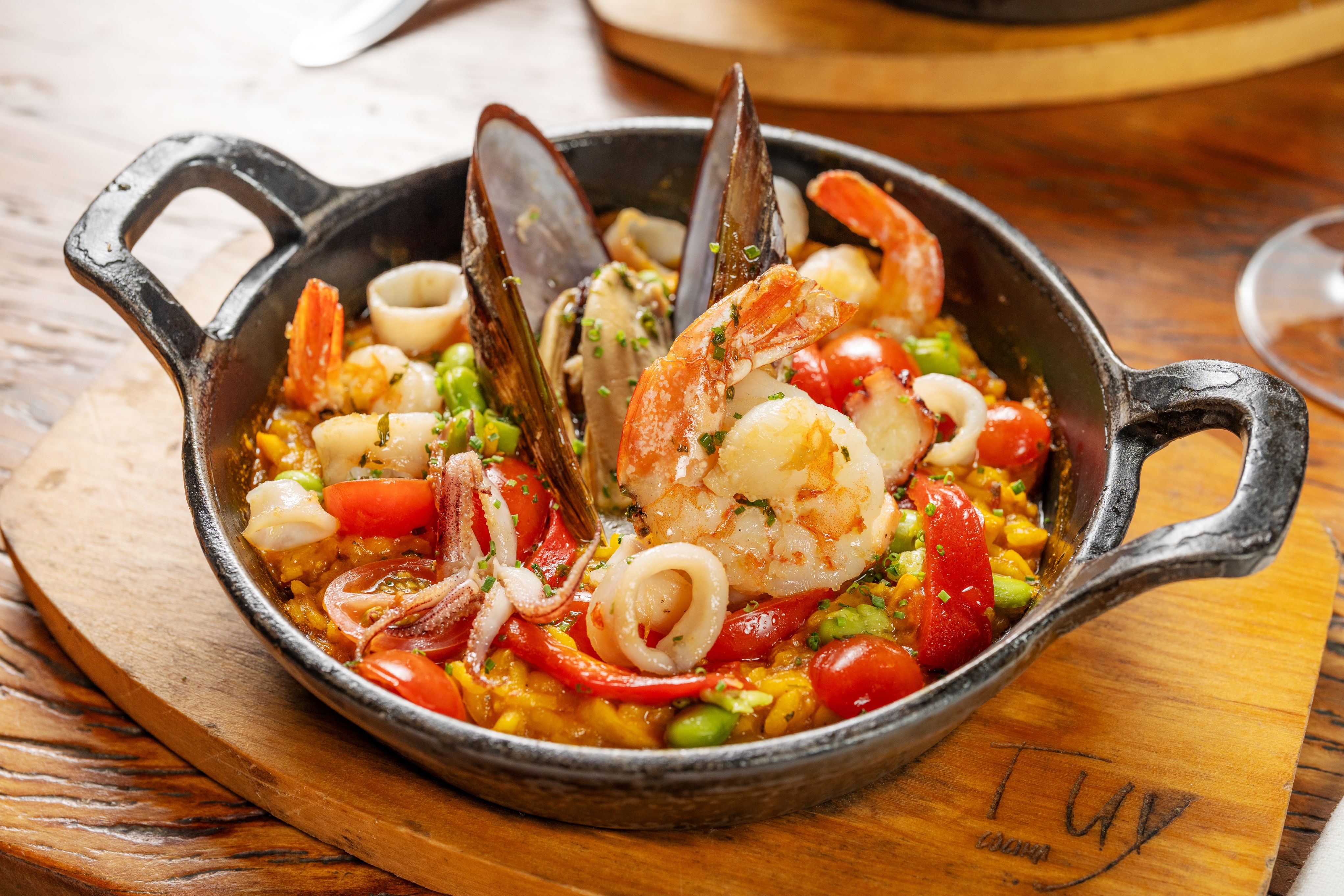Arroz com frutos do mar