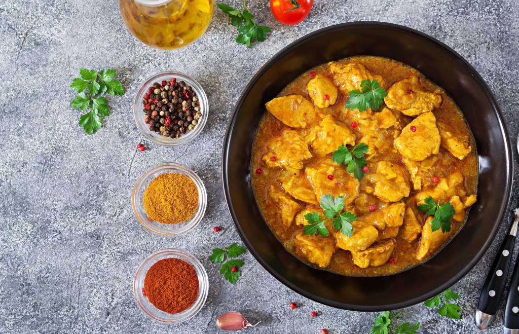 Frango ao molho Tikka Masala