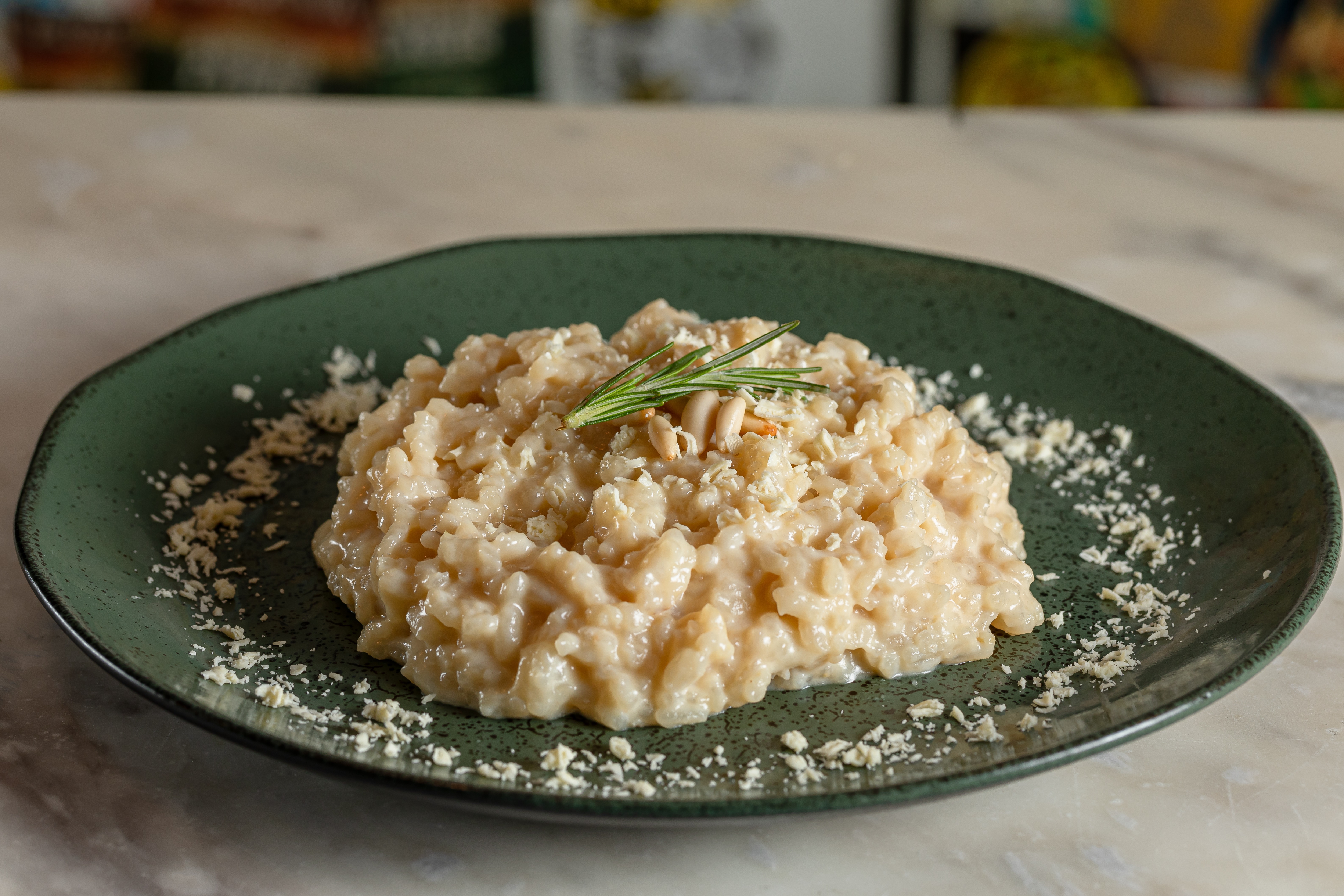 Receita de risoto doce de chocolate branco