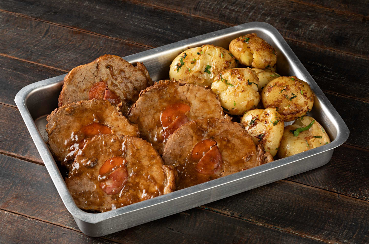 Carne assada da Vó, do boteco Mané, para o Dia das Mães