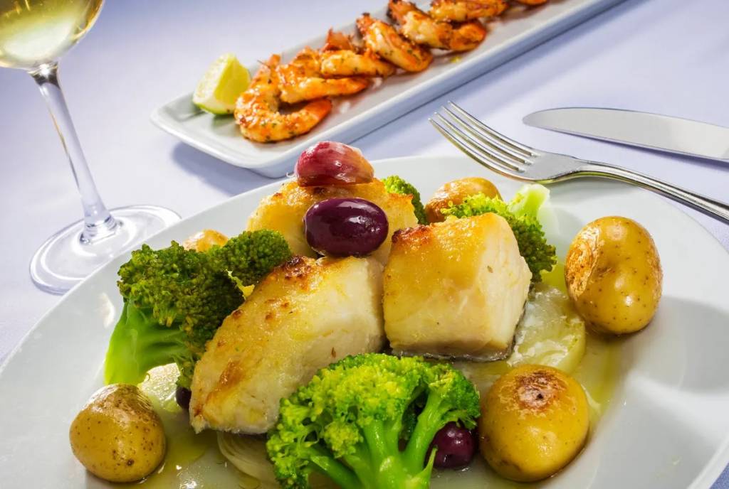 Bacalhau Porto Imperial, do restaurante Dinho's, para a Páscoa