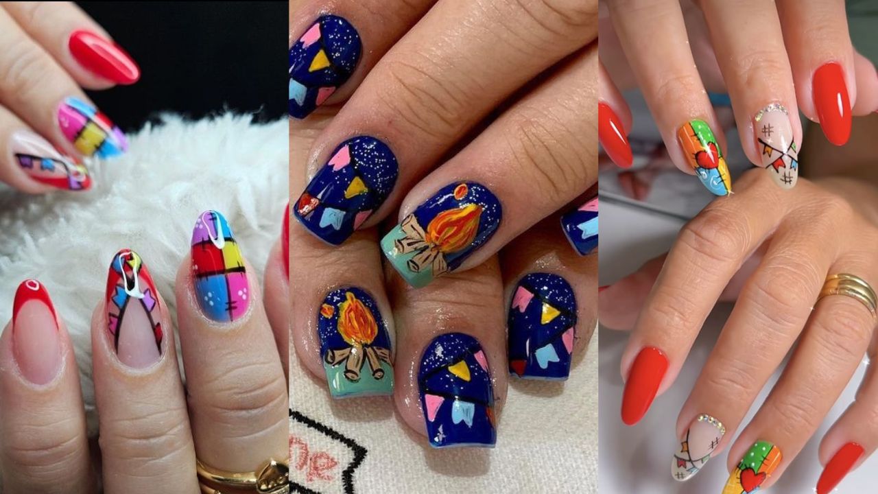 5 ideias de unhas para arrasar nas festas juninas
