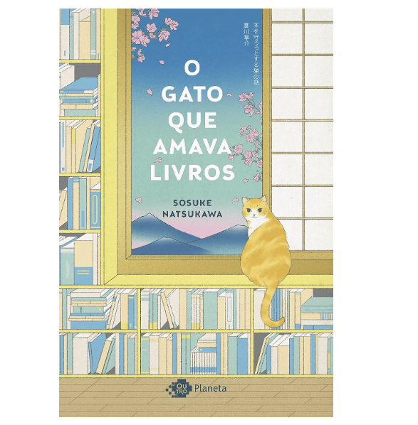 O gato que amava livros, por Sosuke Natsukawa