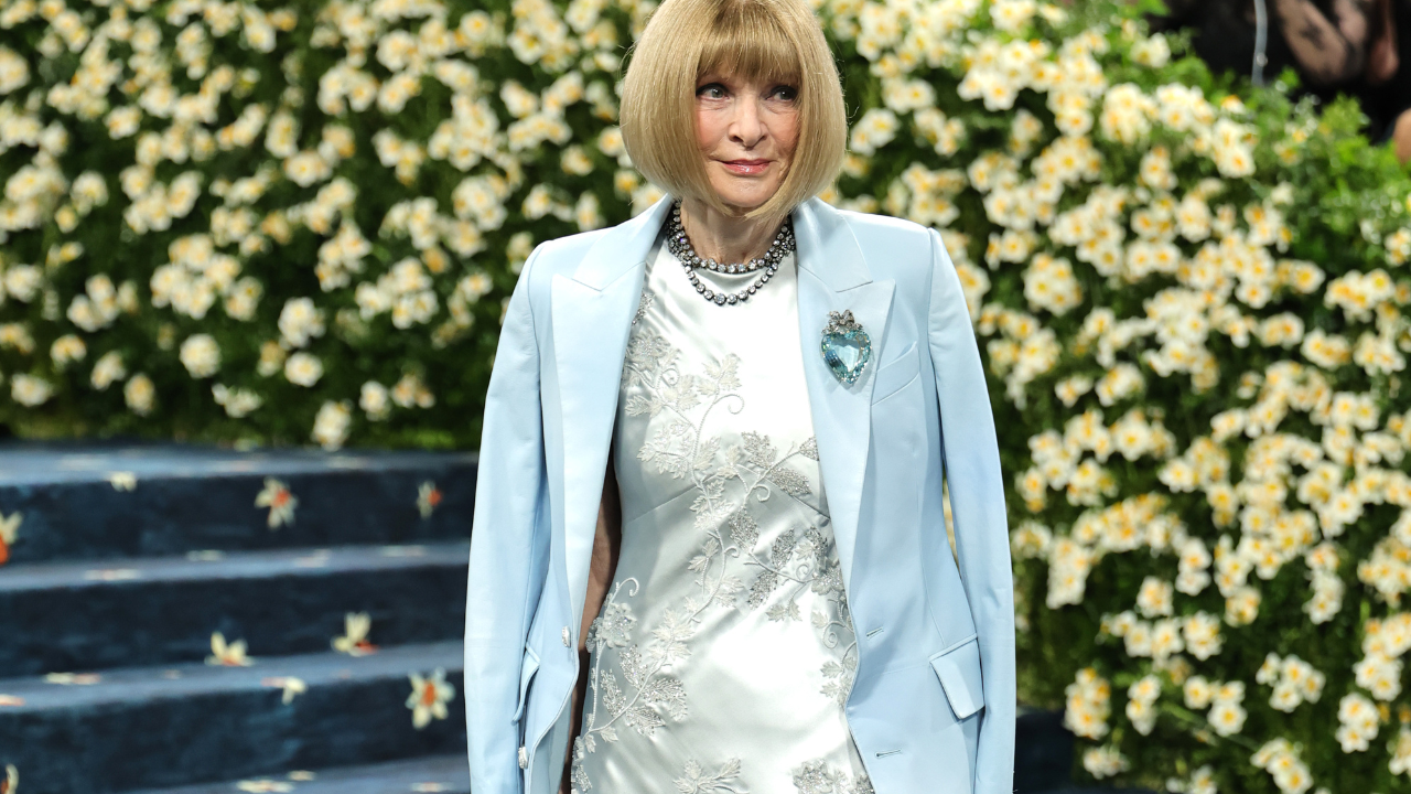 O look de Anna Wintour para o Met Gala 2025.