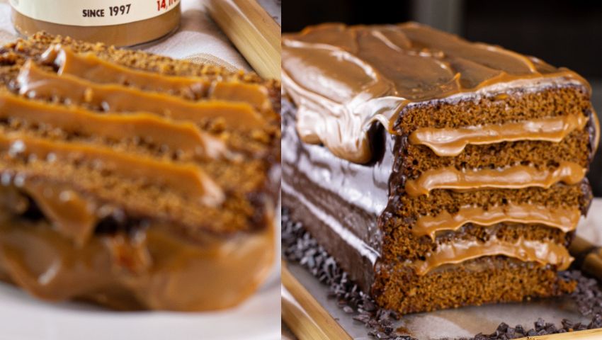 Receita de bolo de pão de mel fácil