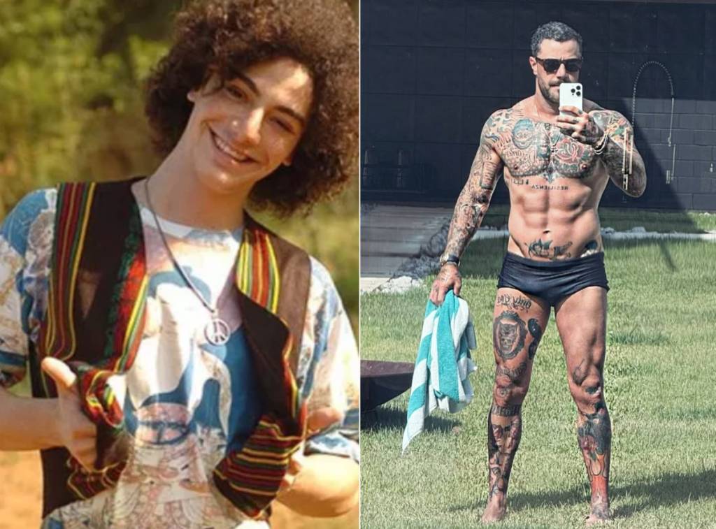 celebridades-antes-depois-felipe-titto Felipe Titto quando estreou em