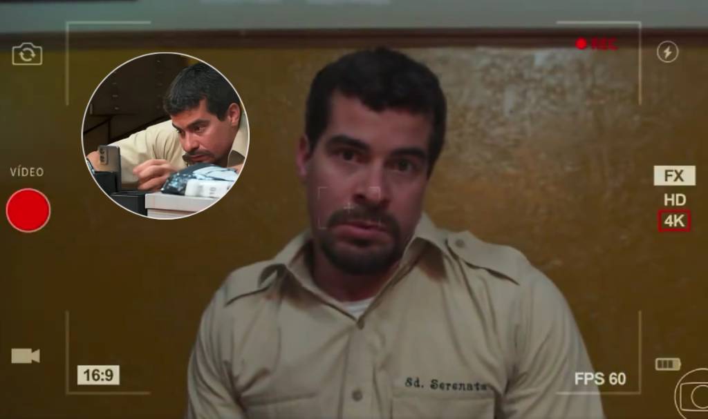 Vasco posicionou o celular na vertical, mas o vídeo em que aparece bêbado em Vale foi gravado na horizontal