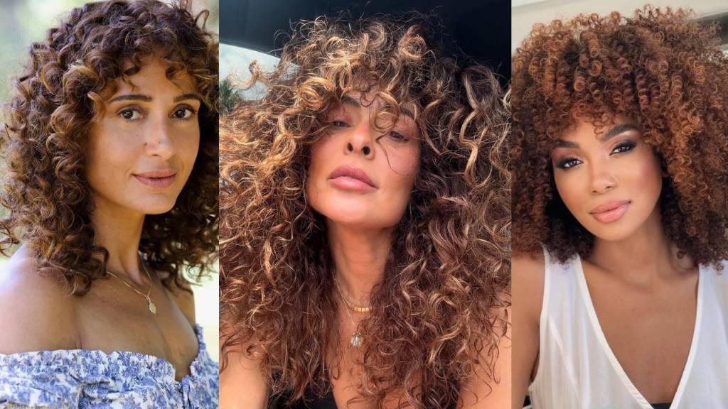 Cabelos cacheados com luzes: 6 inspirações para aderir já!