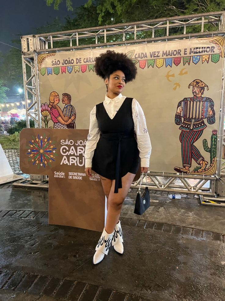 look-junino-bota-cowboy A bota western é tendência para o São João 2025