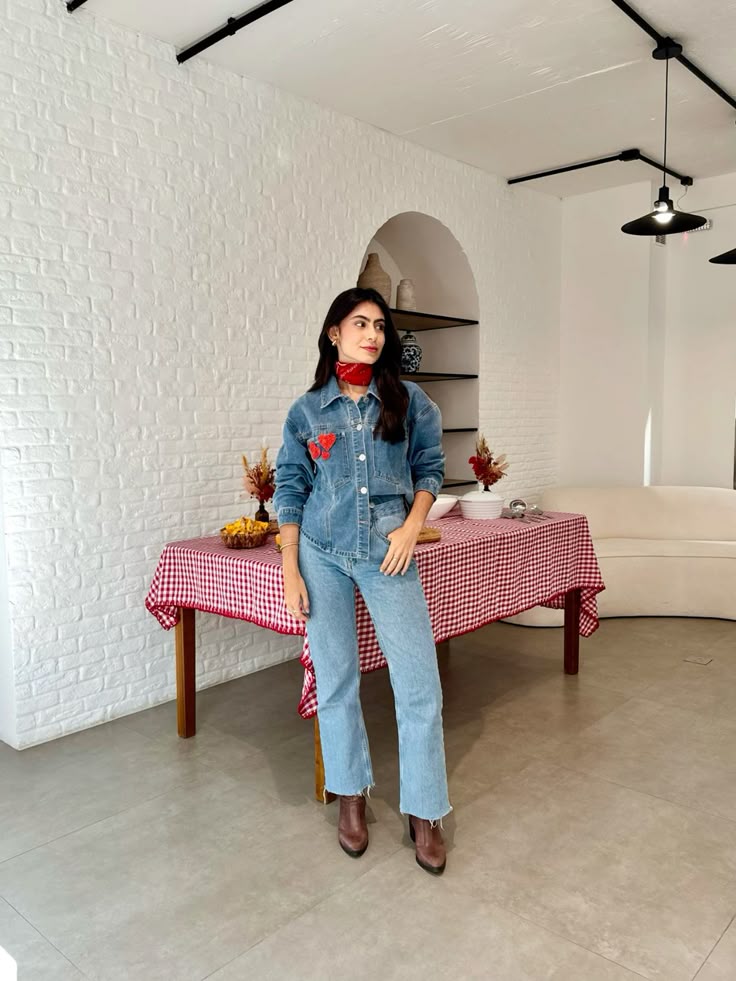 look-junino-camisajeans Ouse no visual de São João deste ano com um look all jeans