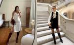 Look com vestido e bota de cano alto