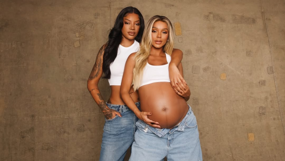 Ludmilla e Brunna Gonçalves anunciaram a gestação em novembro do ano passado