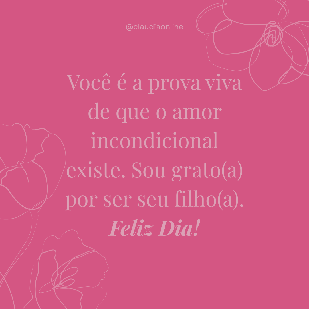 Mensagens de Dia das Mães para enviar no WhatsApp.