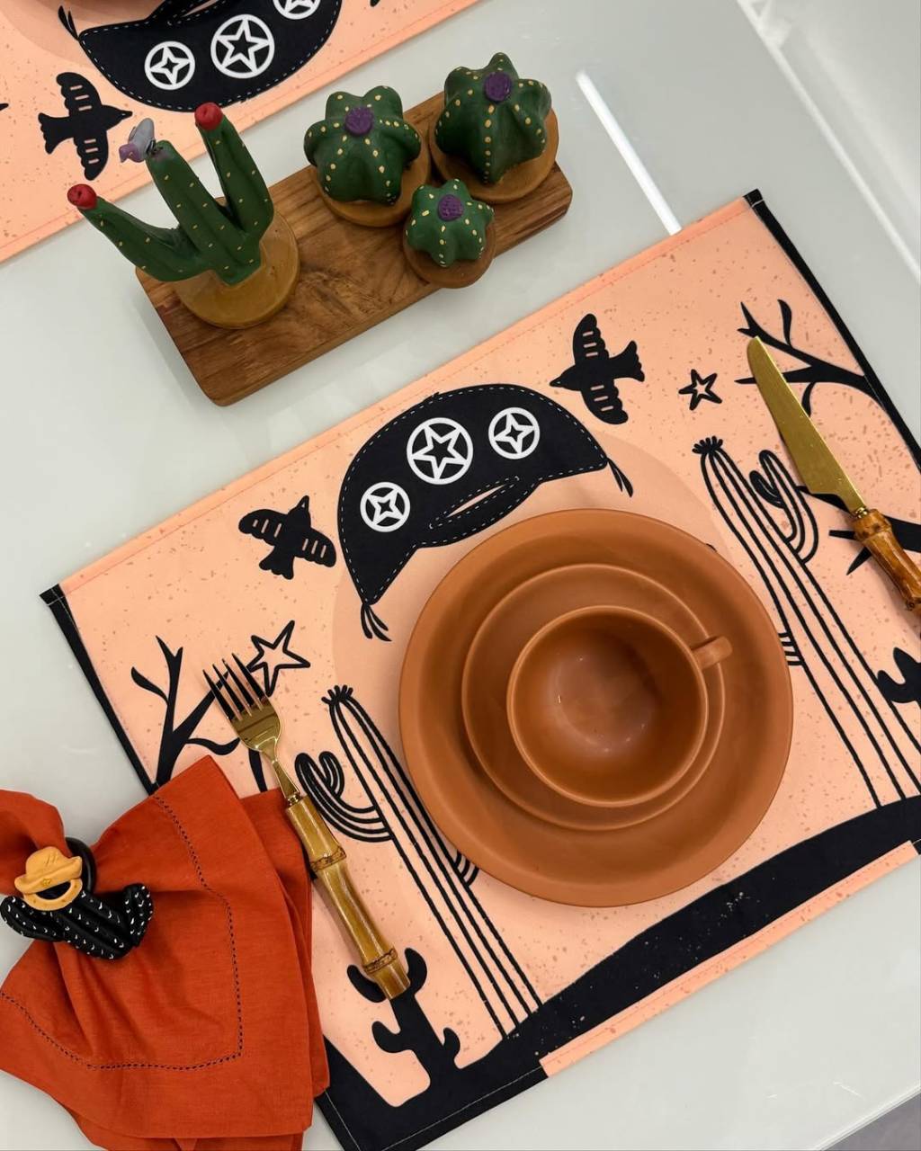 mesa-posta-sao-joao-tematica Como decorar a mesa posta para a festa junina