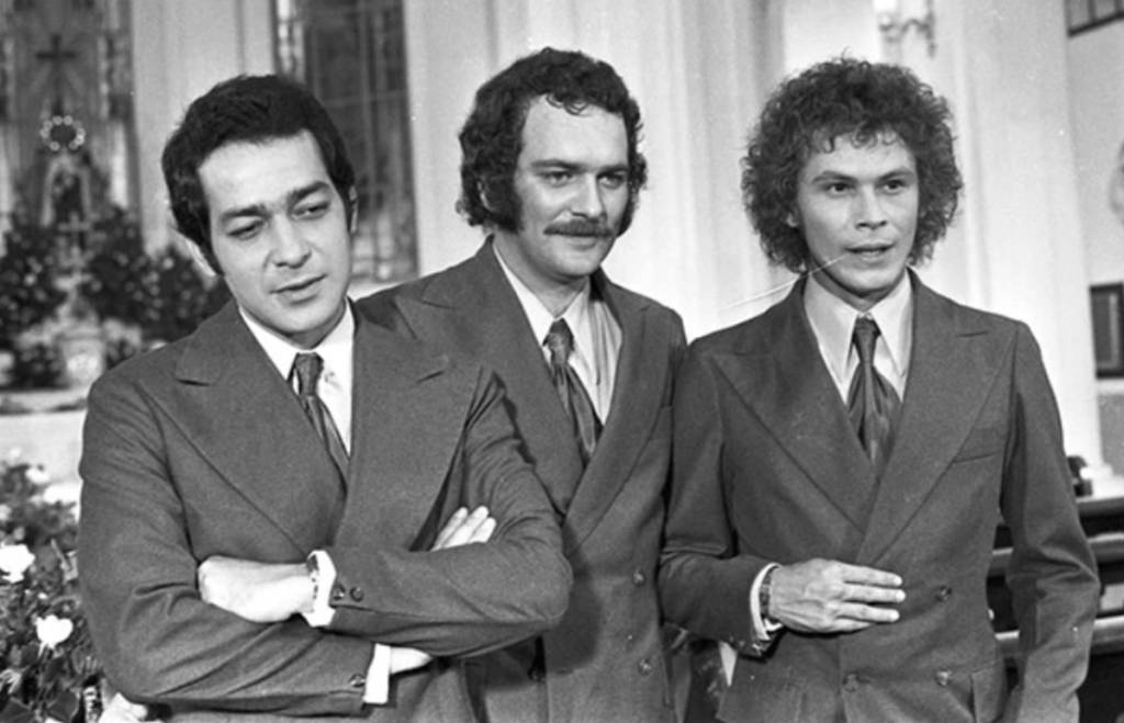 novelas-proibidonas-os-ossos-do-barao Gracindo Jr, Claudio Marzo e José Wilker na novela