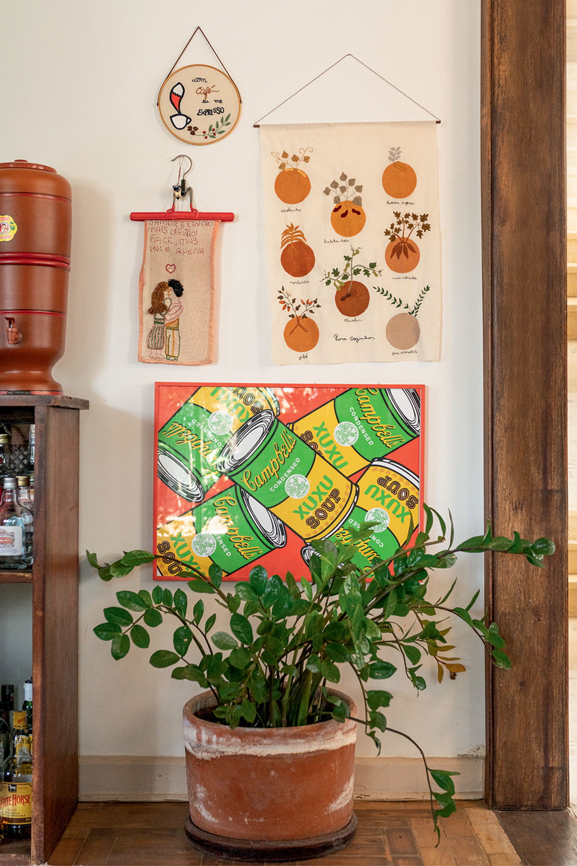 A decoração da casa de Isabela Raposeiras em São Paulo