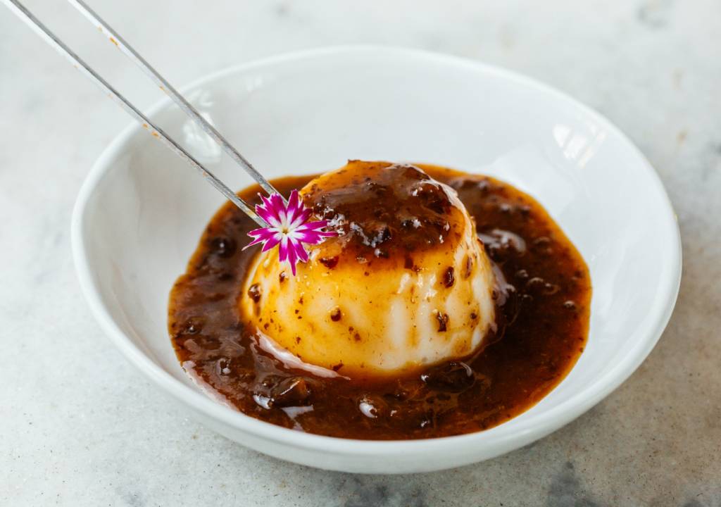 Manjar de coco vegano é sobremesa deliciosa