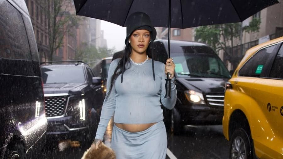 Met Gala: o detalhe “secreto” na barriga de Rihanna que ninguém ignorou