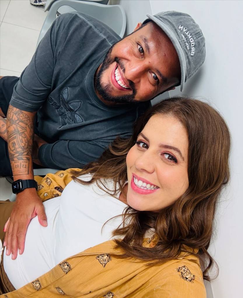 Bruno acompanha Tati em todas as consultas para ver como está Rael
