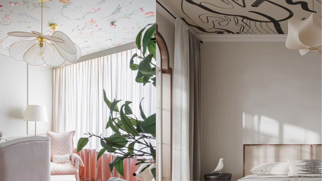 Tetos estampados: 4 ideias criativas para um lar único