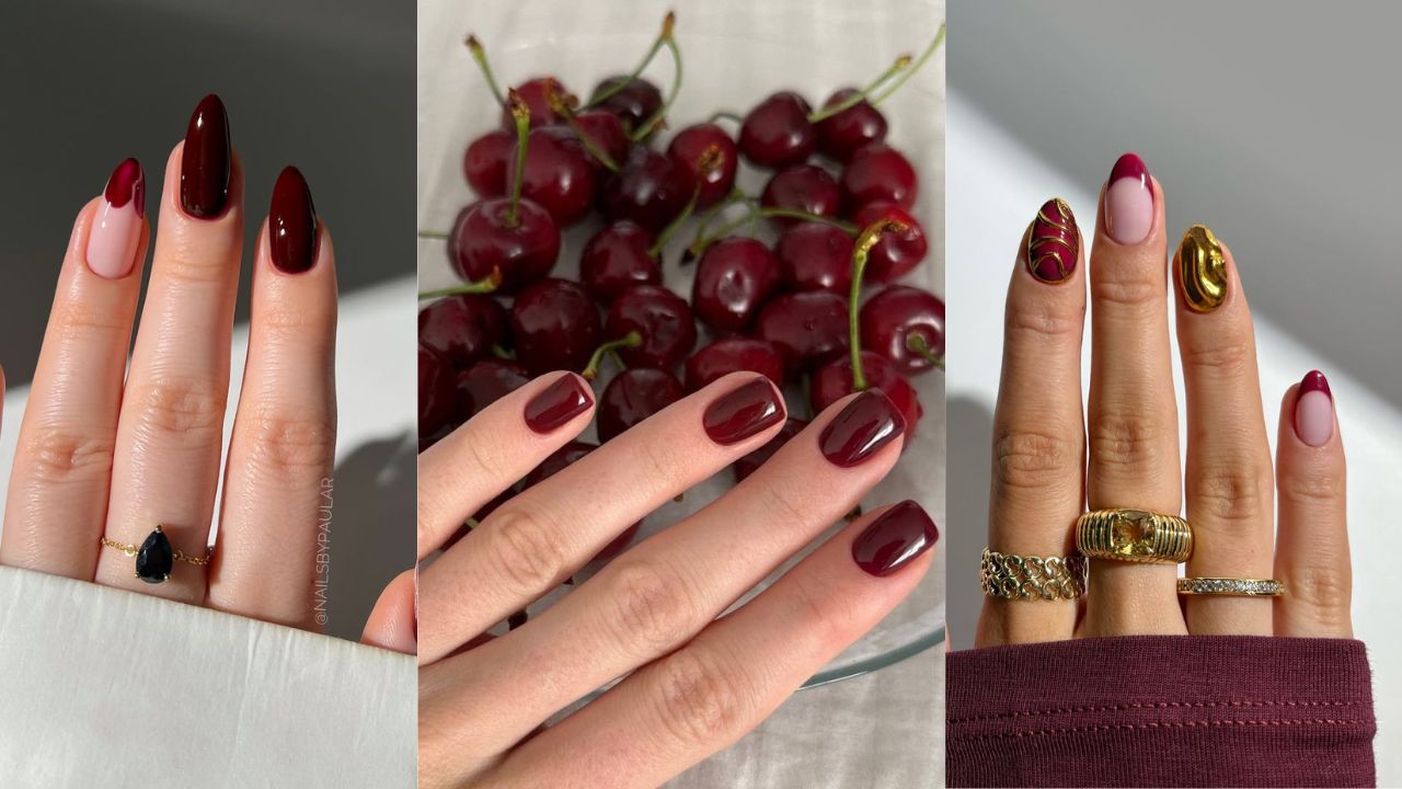 Confira 6 formas ousadas de aderir o tom bordô em suas esmaltações.