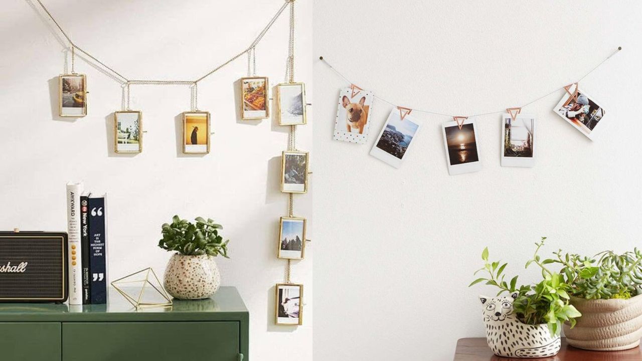 Descubra 6 ideias práticas e econômicas de varal de fotos para decorar seus ambientes com estilo e personalidade, e o melhor: sem gastar muito.