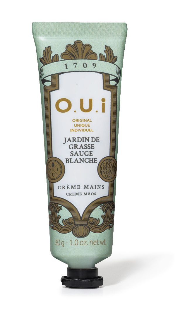 O.U.i Creme Hidratante para as Mãos Jardin de Grasse Sauge Blanche, de O.U.i Paris O.U.i Creme Hidratante para as Mãos Jardin de Grasse Sauge Blanche, de O.U.i Paris