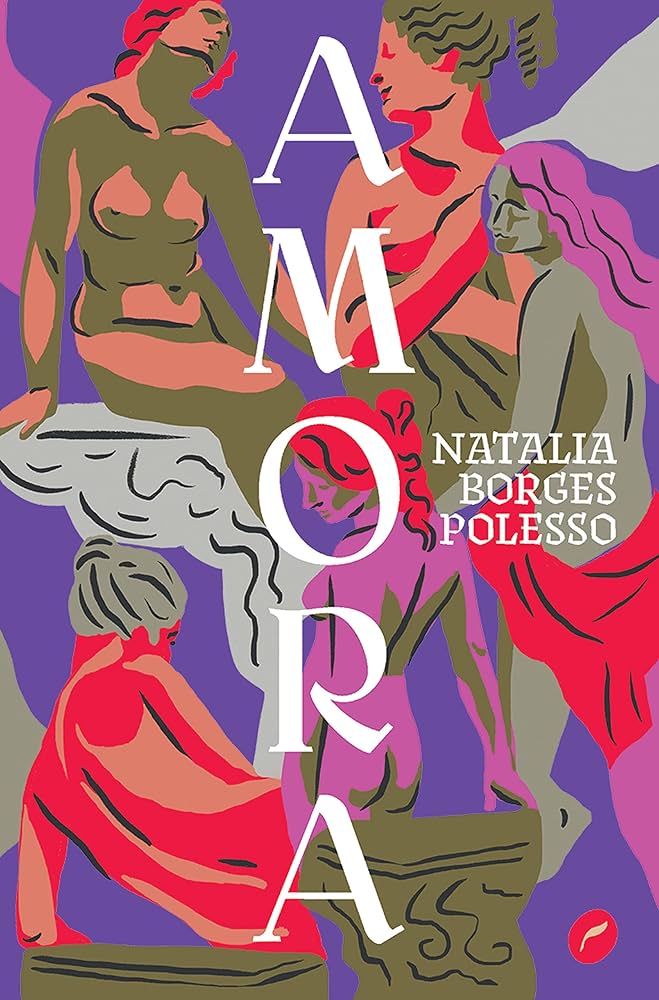 Imagem da capa do livro sáfico "Amora'