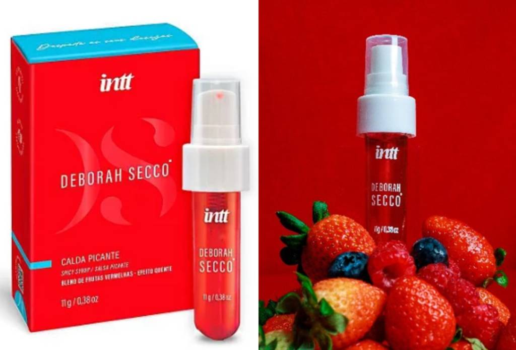 apimentar-dia-dos-namorados-deborah-secco Calda picante (R$ 43,91) e gel excitante clitoriano (R$ 105,51) da linha da atriz Deborah Secco