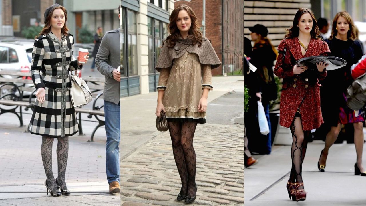 É possem looks estilosos com meia-calça preta.