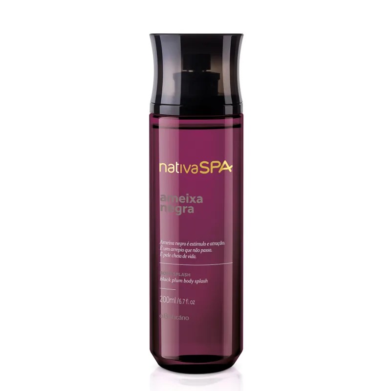 Body splash Ameixa Negra, da Nativa SPA.