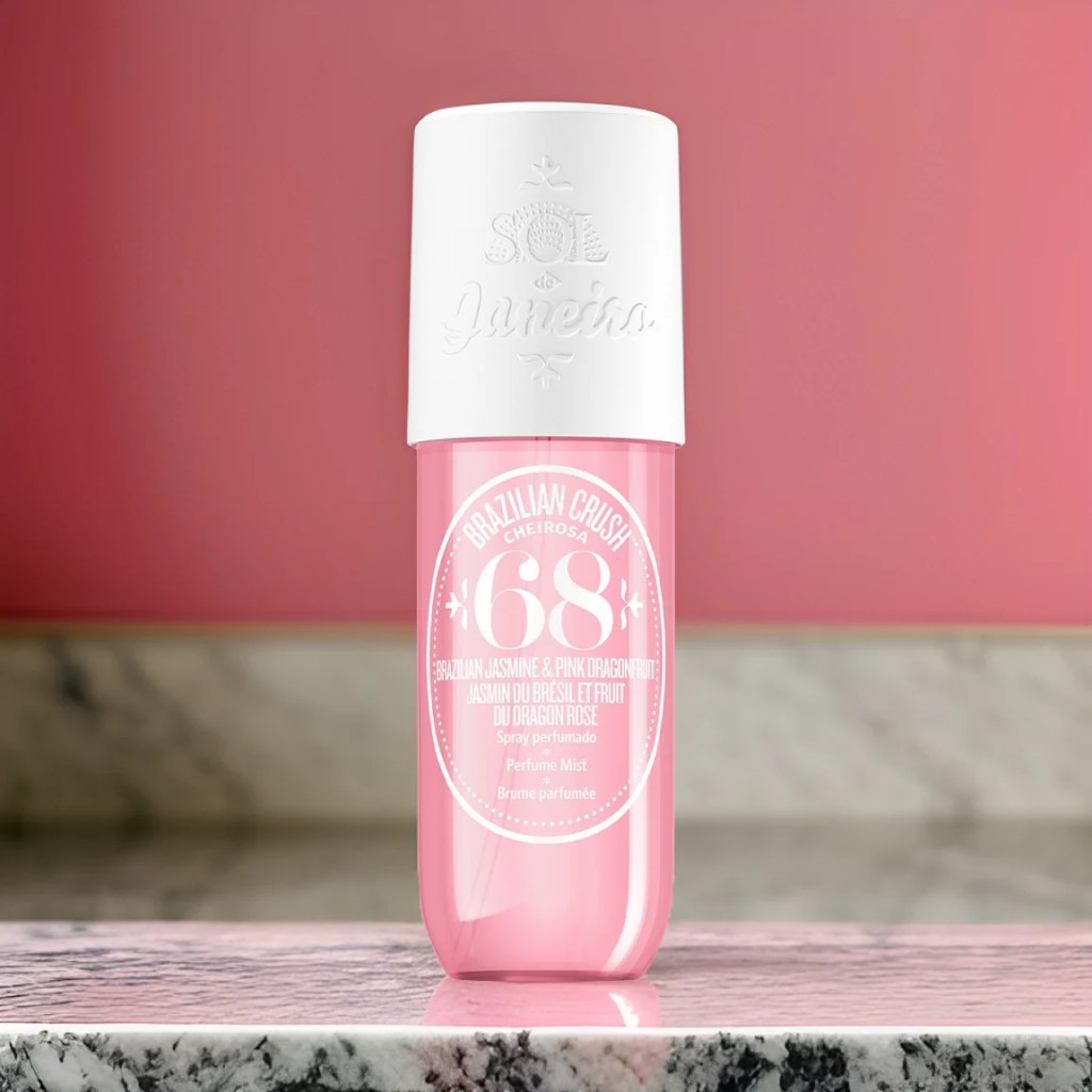 Mistura perfumada Cheirosa 68, da marca Sol de Janeiro.