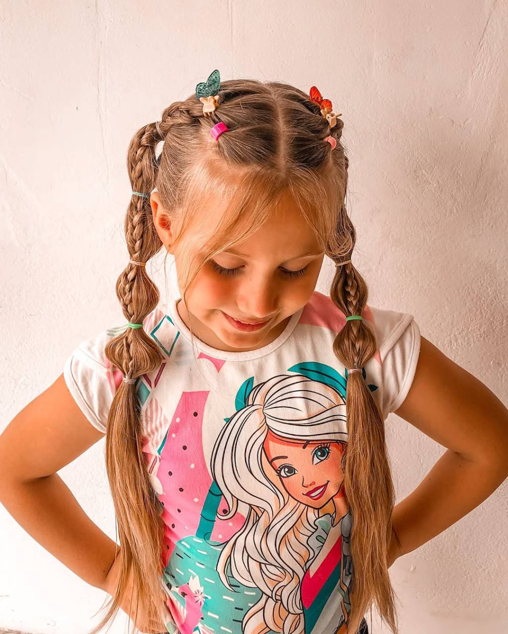 cabelo-festa-junina Penteado infantil para festa junina