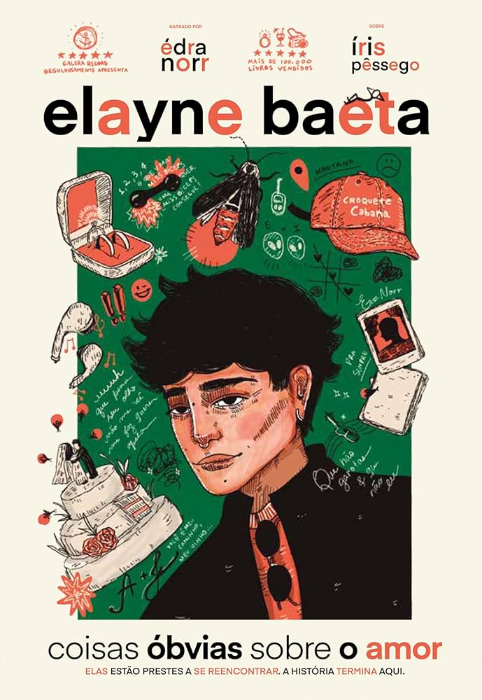 Capa do livro sáfico Coisas óbvias sobre o amor