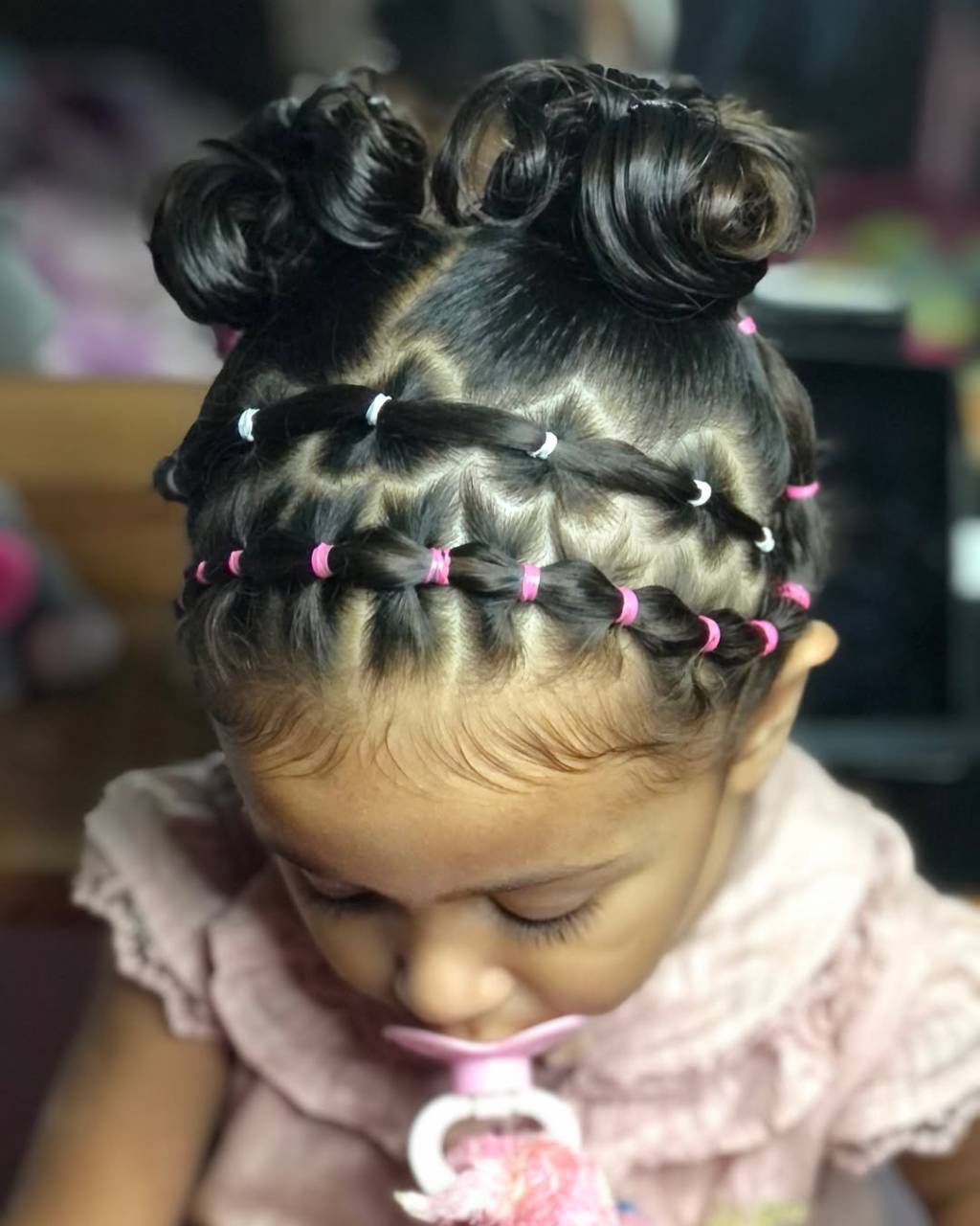 festa-junina-penteado-infantil Penteado infantil para o São João